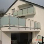 Glas Balkongeländer Kreis Bergstraße Odenwaldkreis