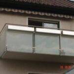 Glas Balkongeländer Kreis Bergstraße Odenwaldkreis