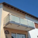 Glas Balkongeländer Kreis Bergstraße Odenwaldkreis