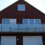 Glas Balkongeländer Kreis Bergstraße Odenwaldkreis