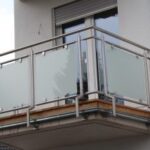 Glas Balkongeländer Kreis Bergstraße Odenwaldkreis